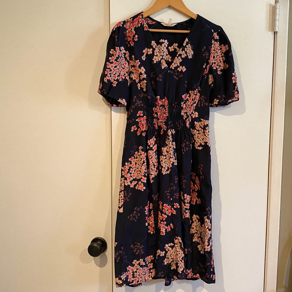 Rebecca Taylor silk floral dress